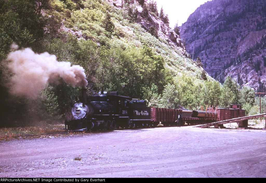 DRGW 2-8-2ng #318 - Denver & Rio Grande Western 